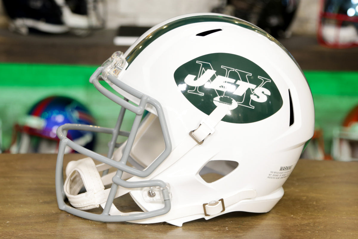 NEW YORK JETS 1965-1977 NFL Authentic THROWBACK Football Helmet