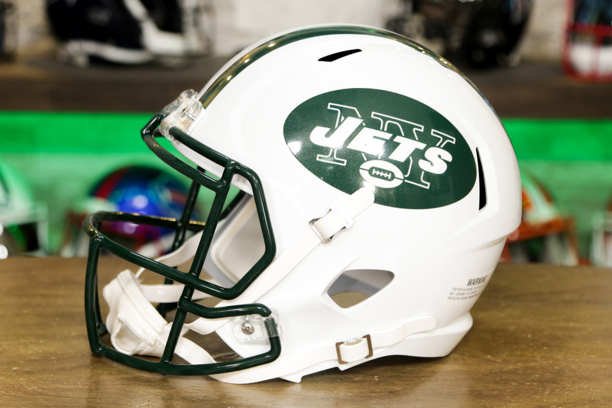 New York Jets Authentic Speed 1998 - 2018, Throwback Helmets, NFL, Collectibles, Open Catalogue