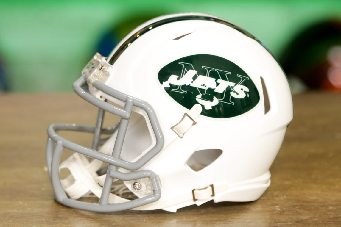 Riddell New York Jets Speed Replica 1965-1977 Throwback Football Helmet