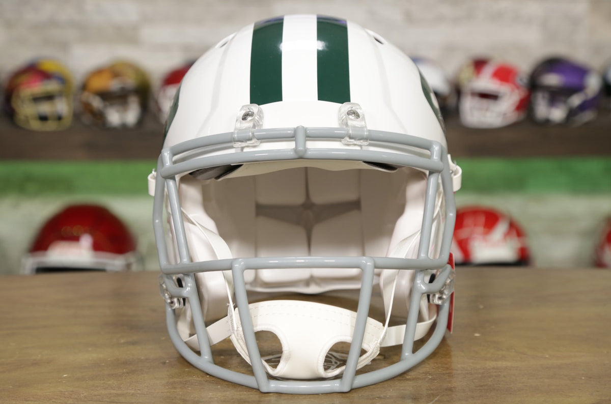 New York Jets Riddell Mini Throwback Speed Helmet - 1965 to 1977