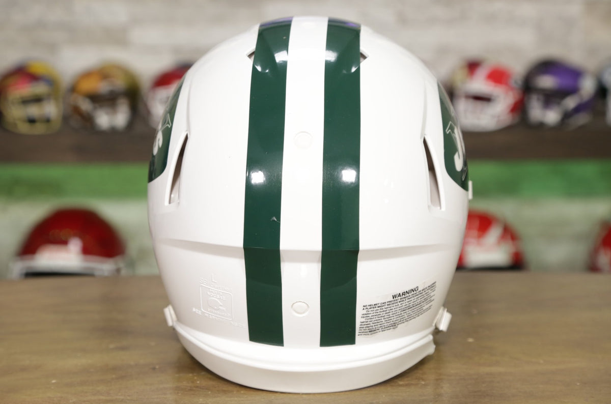 New York Jets 1965 to 1977 Throwback Revolution Speed Mini Football Helmet