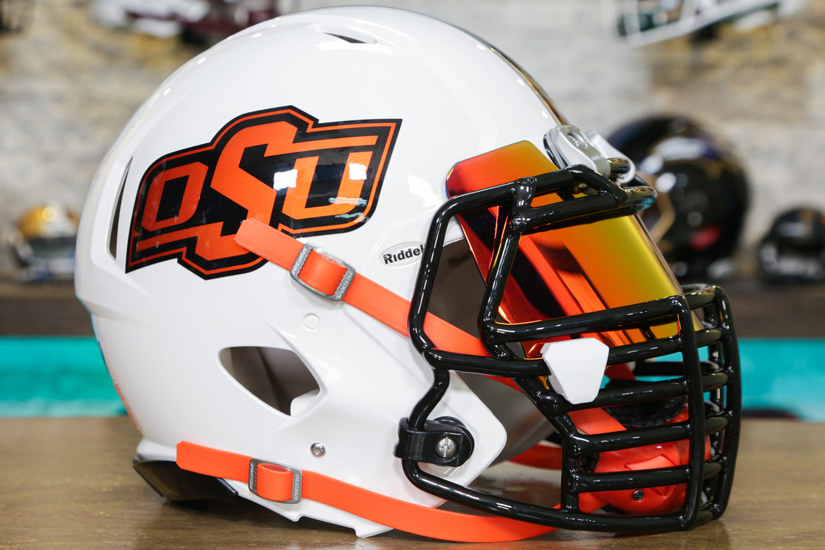 Oklahoma State Cowboys Riddell Speed Collectible White Football Helmet -  Sports Unlimited