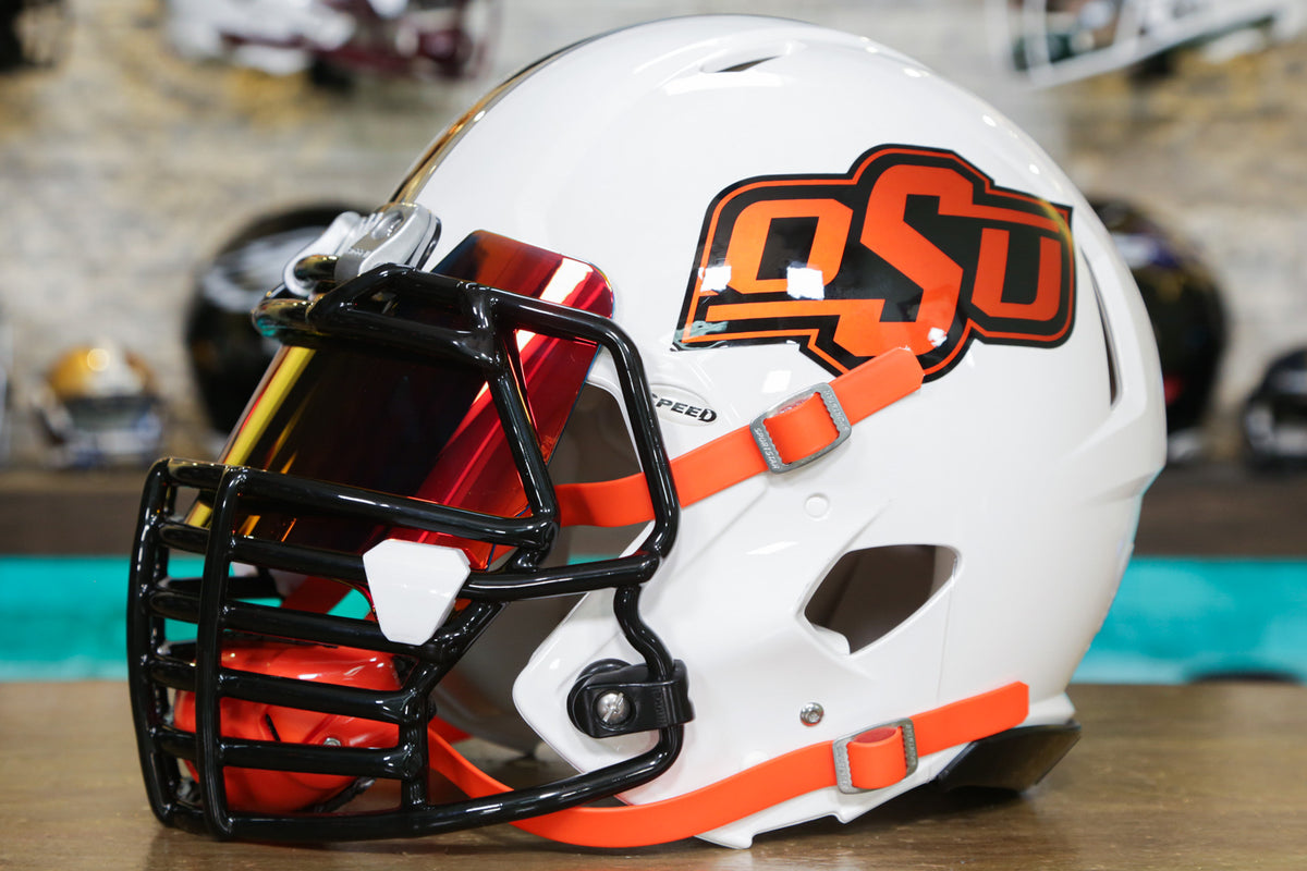 Oklahoma State Cowboys Riddell Speed Authentic Helmet - Matte Black – Green  Gridiron, Inc.