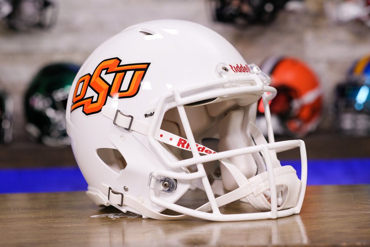 Riddell Oklahoma State Cowboys Chrome Decal Speed Authentic Helmet