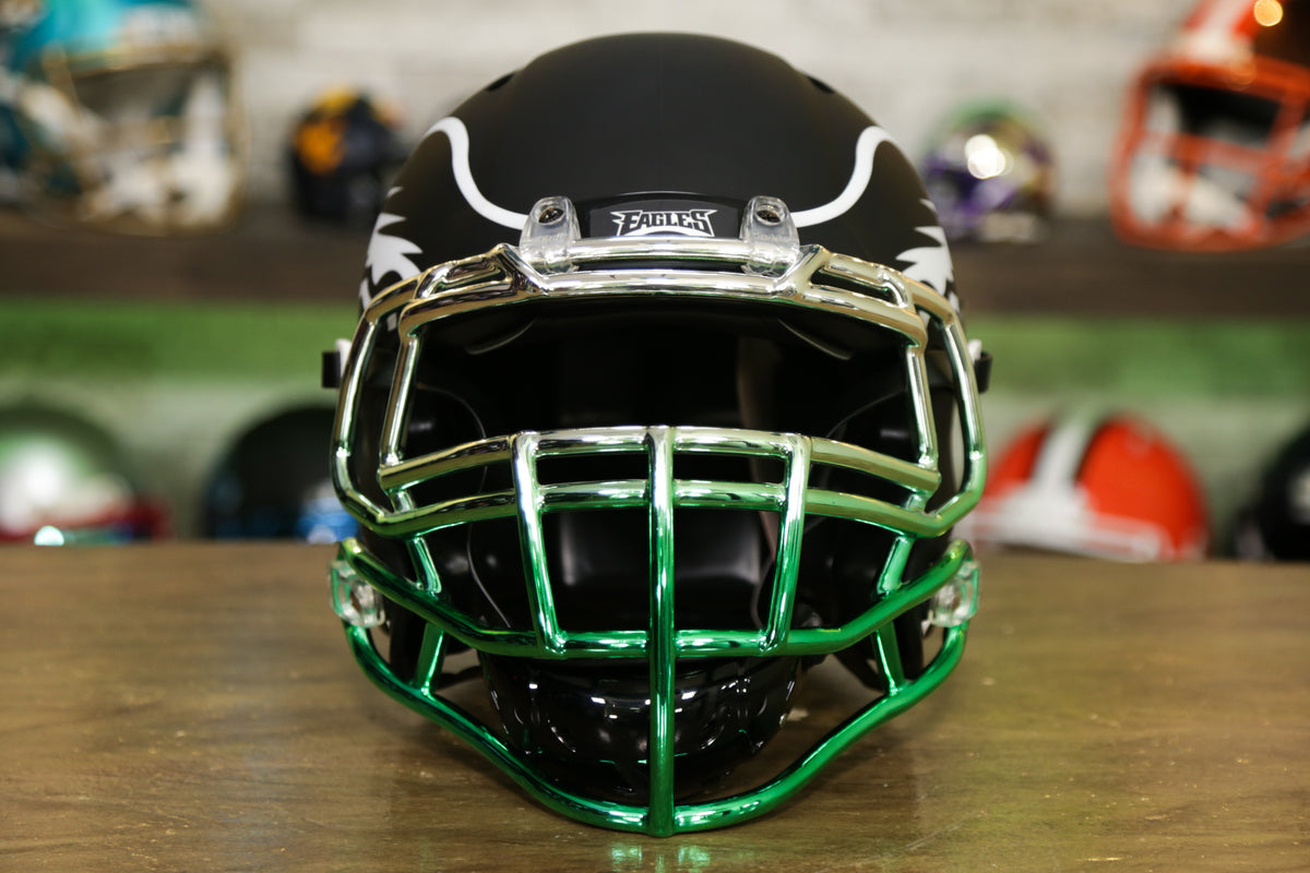 *CUSTOM* PHILADELPHIA EAGLES NFL Riddell SPEED Authentic Football Helmet  ECLIPSE