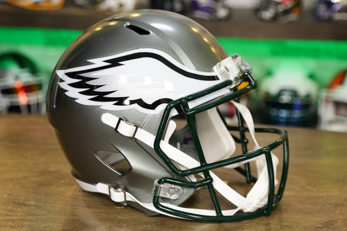 Philadelphia Eagles Full Size Eclipse Speed Replica Helmet New In Box 26141  – Denver Autographs