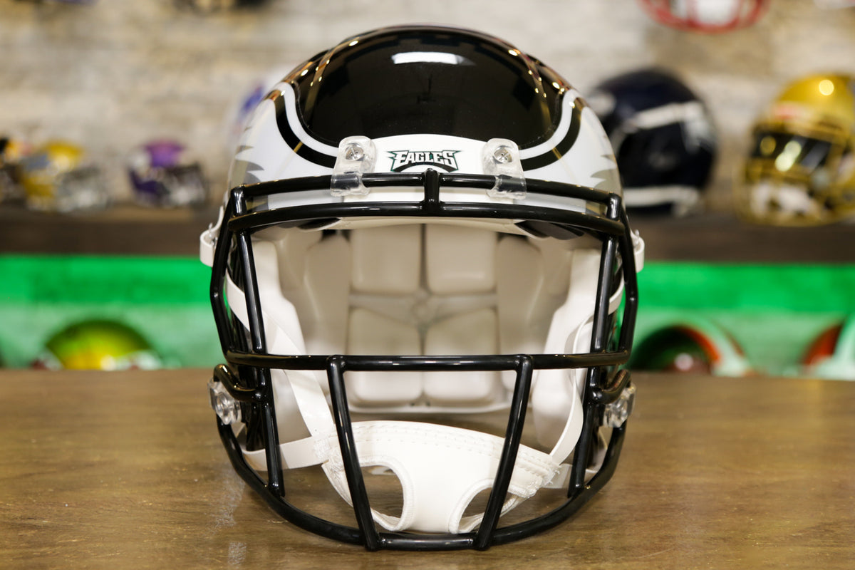 PHILADELPHIA EAGLES NFL Authentic GAMEDAY Football Helmet w/ S2BDC-SP  Facemask