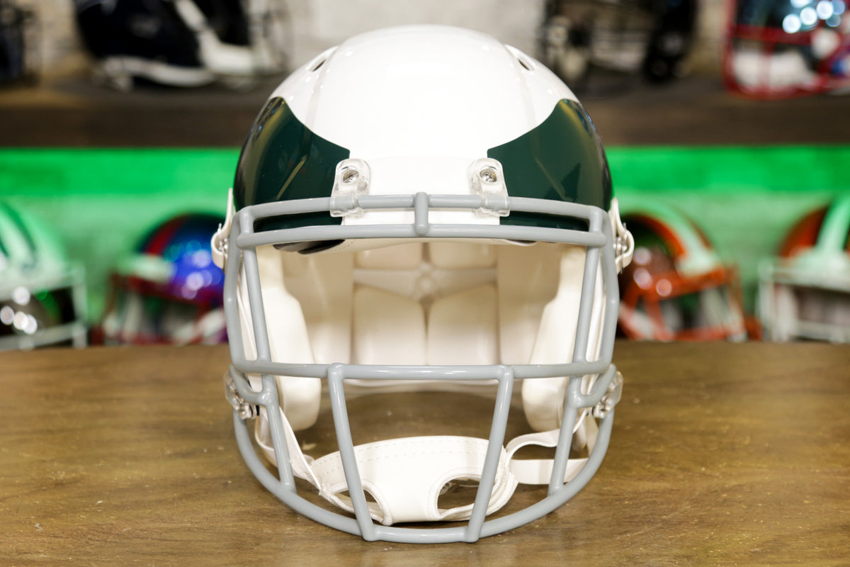 Philadelphia Eagles 1969-1973 throwback white custom pocket pro helmet NFL