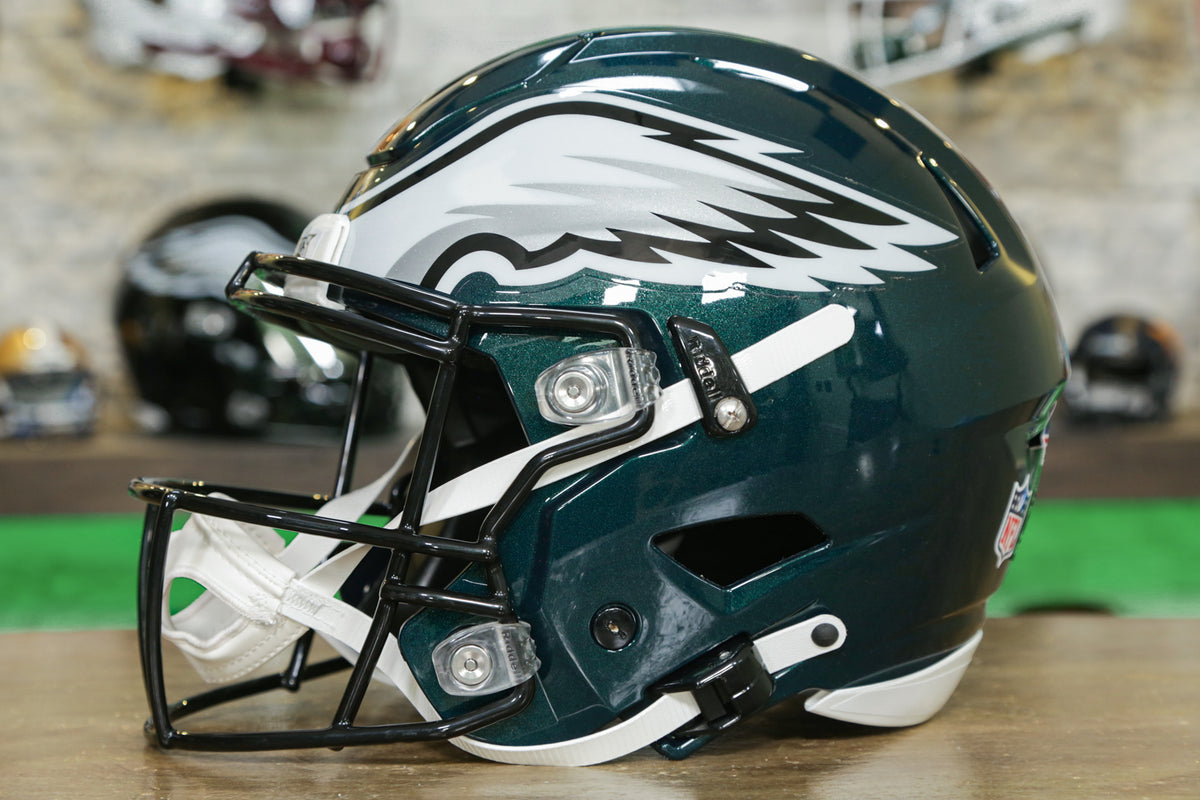 Philadelphia Eagles Helmet Riddell Authentic Full Size SpeedFlex