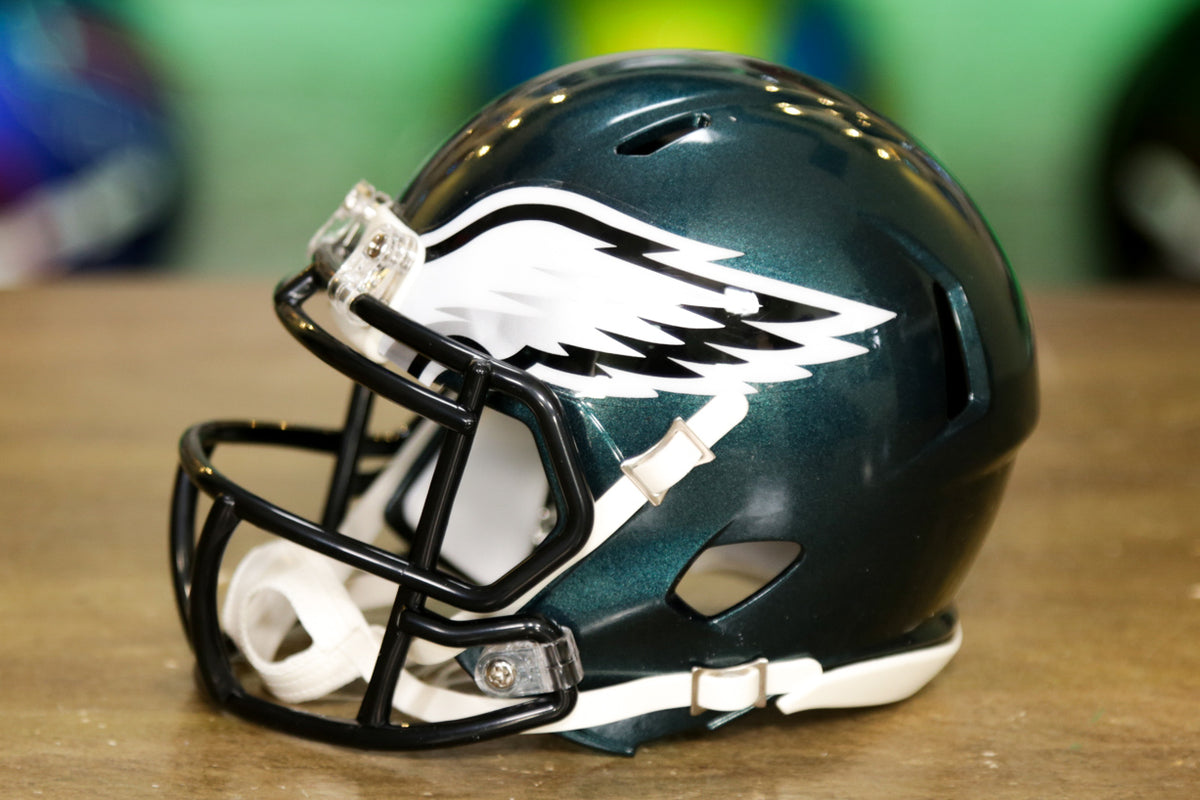 Philadelphia Eagles Riddell Mini Speed Helmet — Game Day Treasures