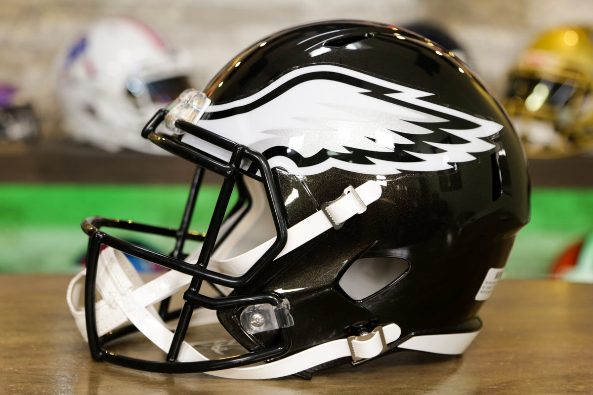 Philadelphia Eagles Helmet Riddell Replica Full Size Speed Style Eclipse Alternate