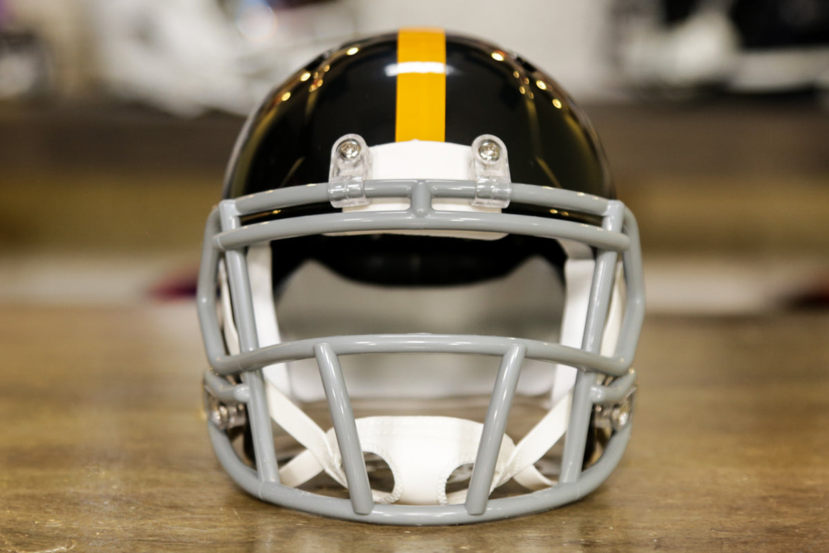 Lids Pittsburgh Steelers Riddell Gold Throwback Speed Mini Helmet