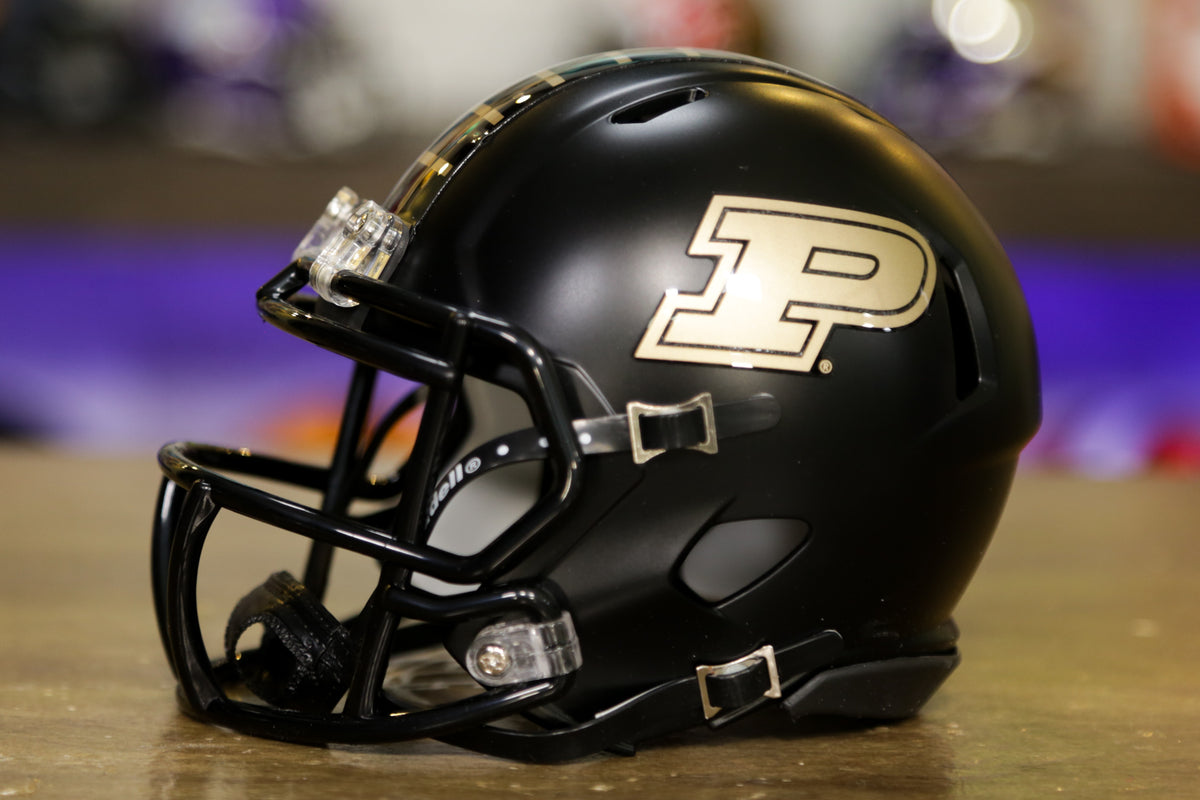 Purdue Boilermakers Riddell Speed Salute Service Mini Helmet