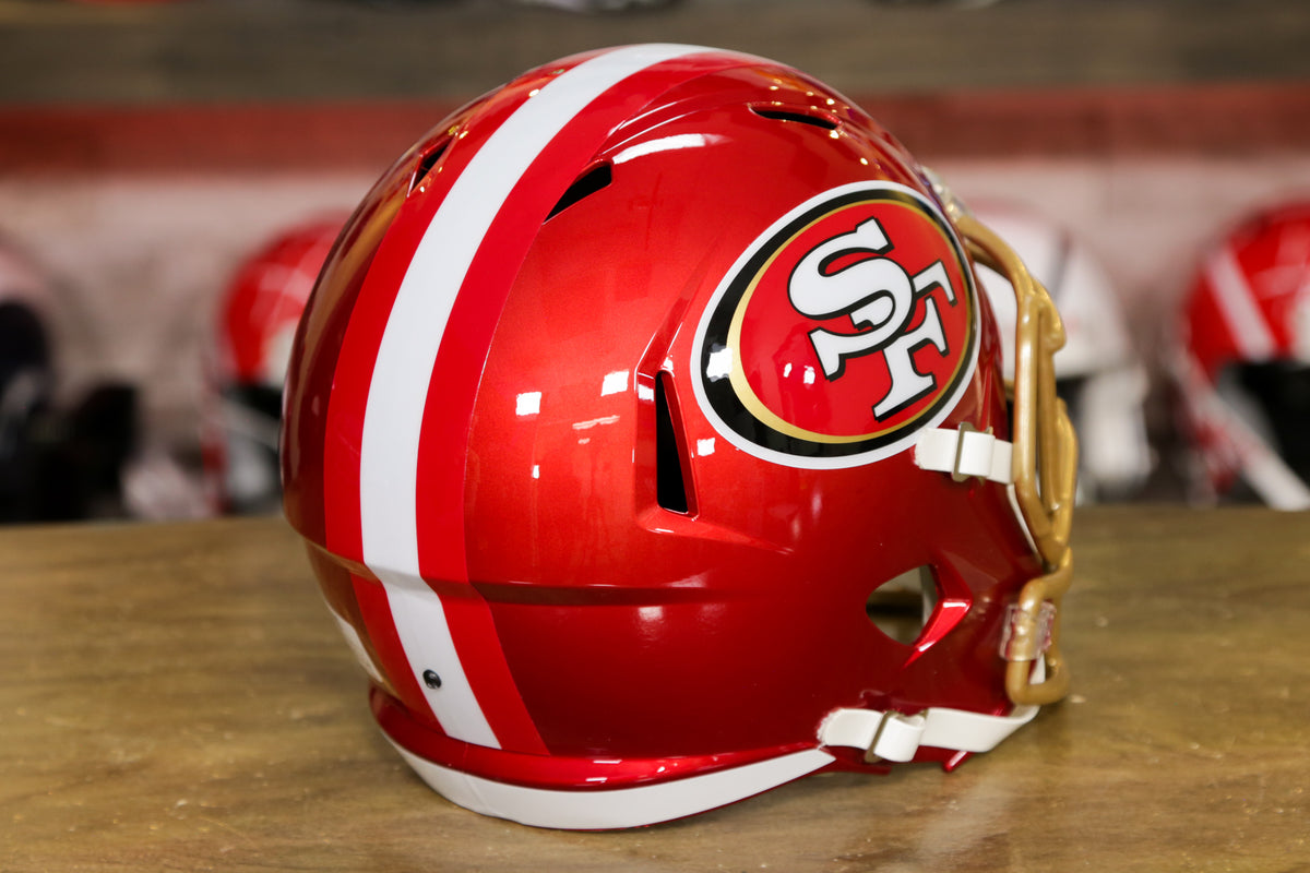 San Francisco 49ers Riddell Speed Replica Helmet - Flash – Green