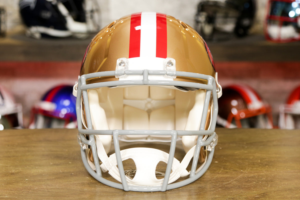 San Francisco 49ers 1964-95 Throwback Authentic Football Helmet