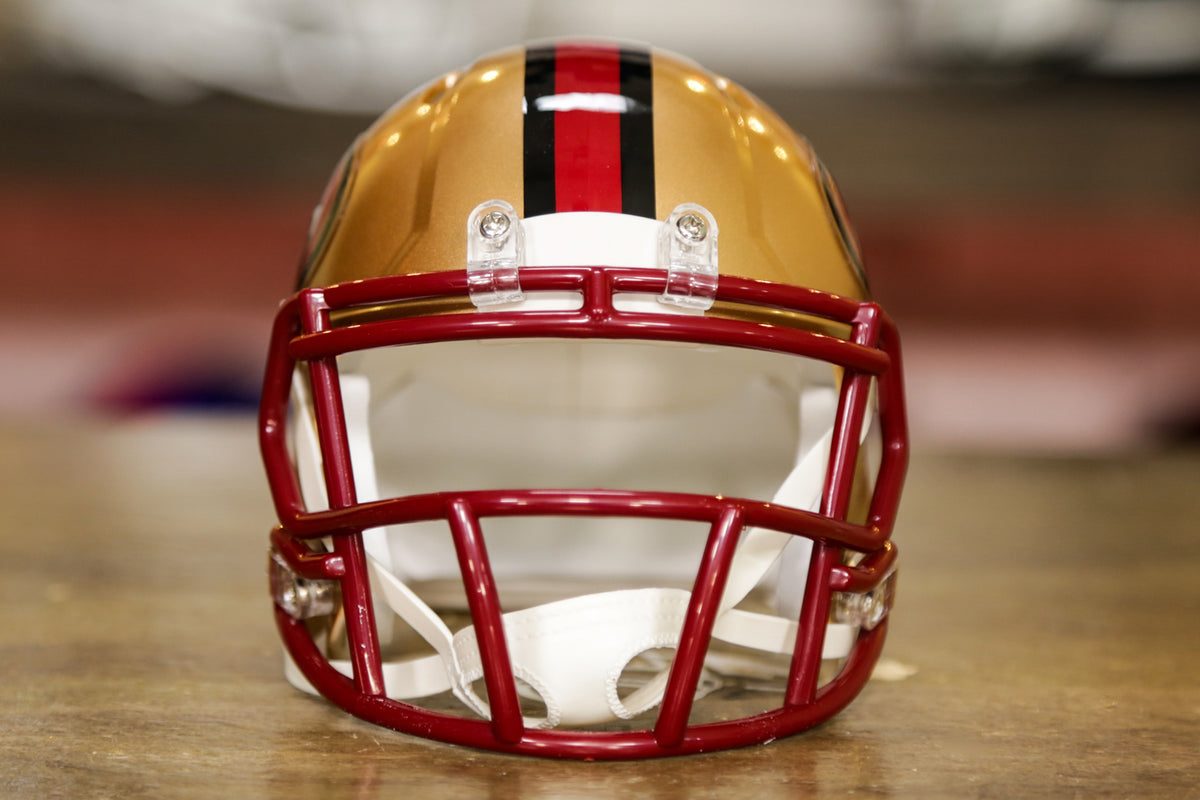 San Francisco 49ers 1996-2008 Riddell Mini Helmet