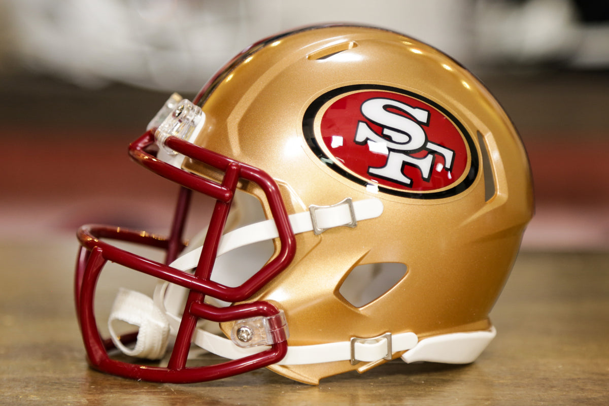 San Francisco 49ers Riddell Speed Authentic Helmet - 1996-2008