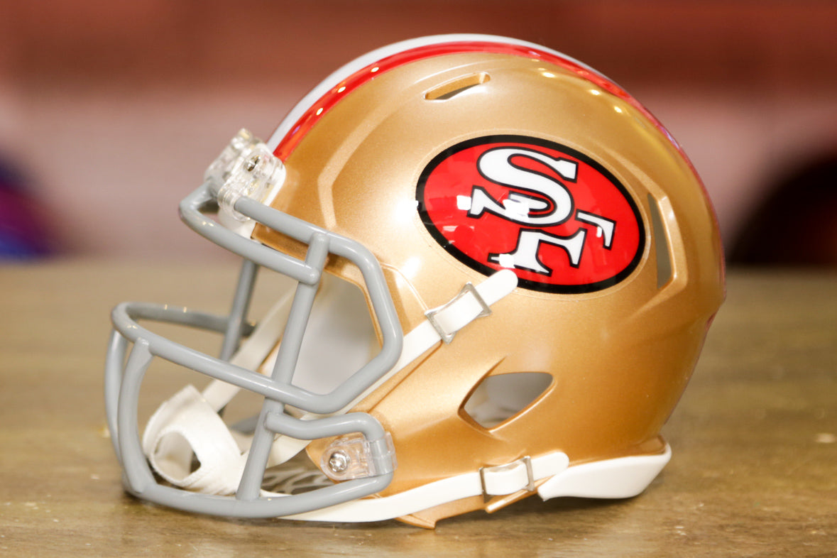 San Francisco 49ers Replica Throwback Helmet 64-95