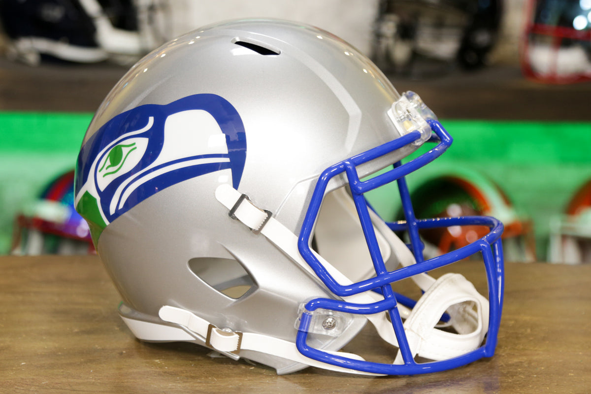 Seattle Seahawks Riddell Speed Authentic Helmet - 1983-2001 Throwback