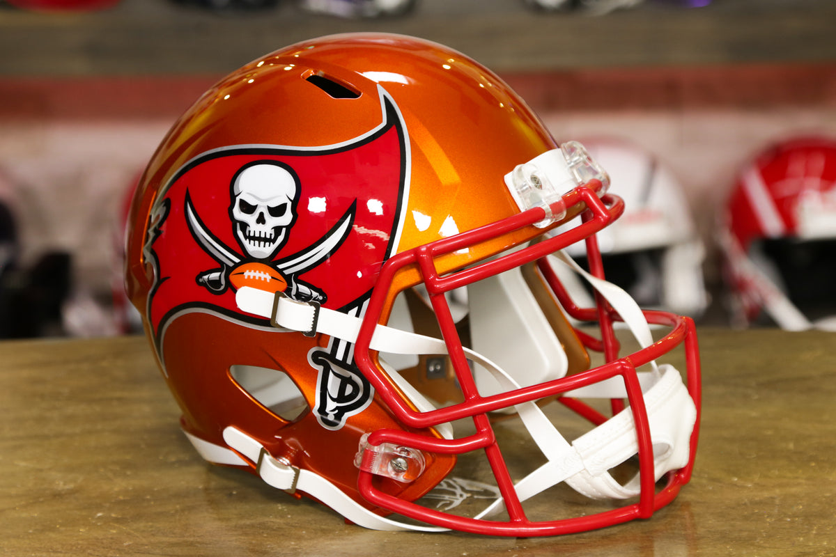 Tampa Bay Buccaneers Helmet Riddell Authentic Full Size Speed Style Lunar Eclipse Alternate