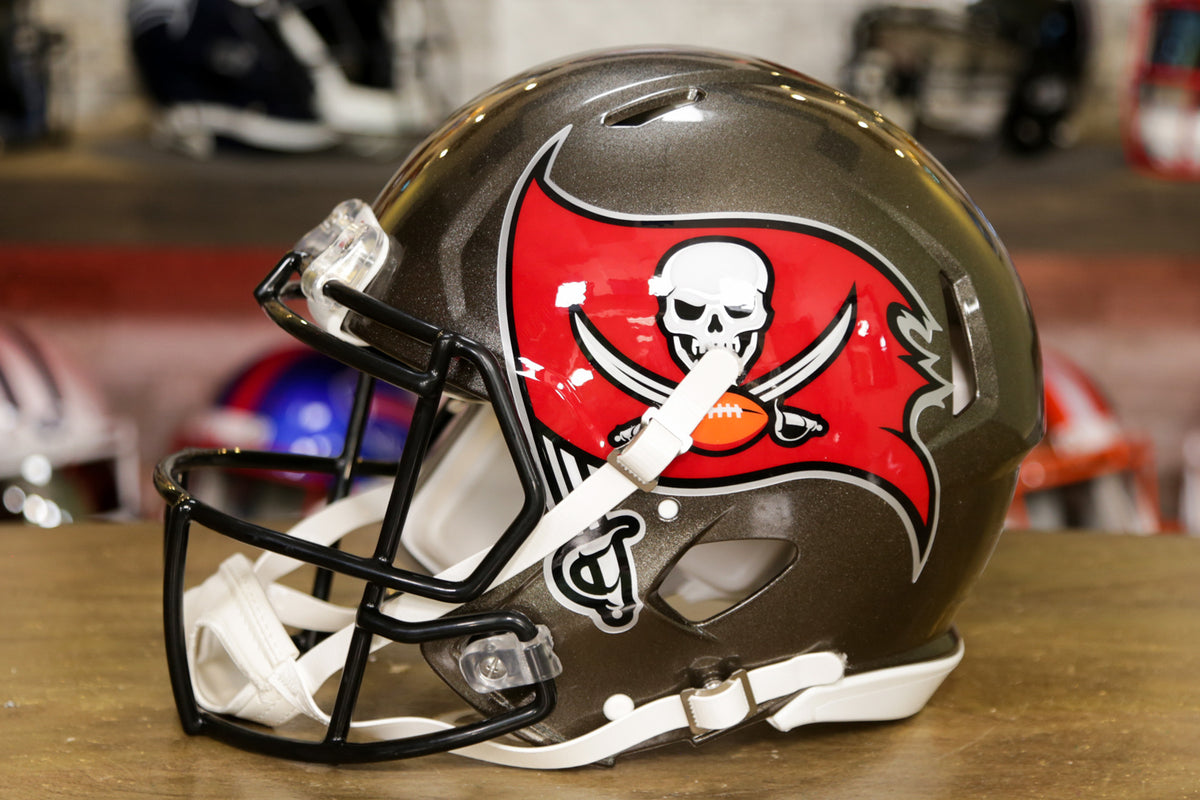 Tampa Bay Buccaneers Riddell Speed Authentic Helmet – Green Gridiron, Inc.