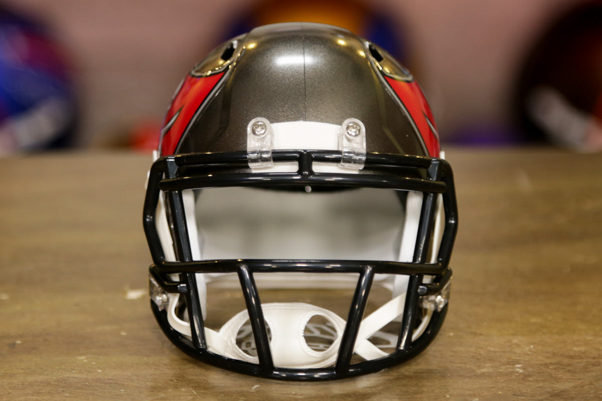 Tampa Bay Buccaneers Miniature Replica NFL Throwback Helmet w/Z2B Mask by  Riddell