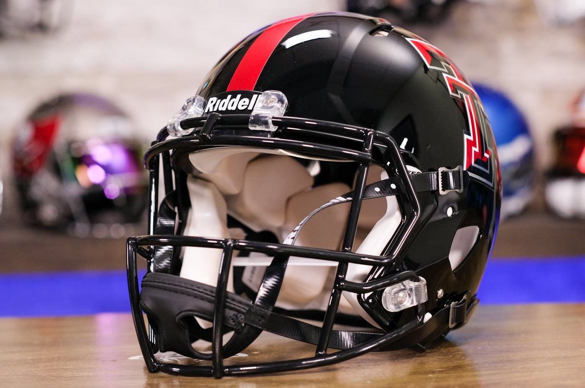 Texas Tech Red Raiders Authentic Full Size Speed Helmet - Chrome Decal —  Game Day Treasures