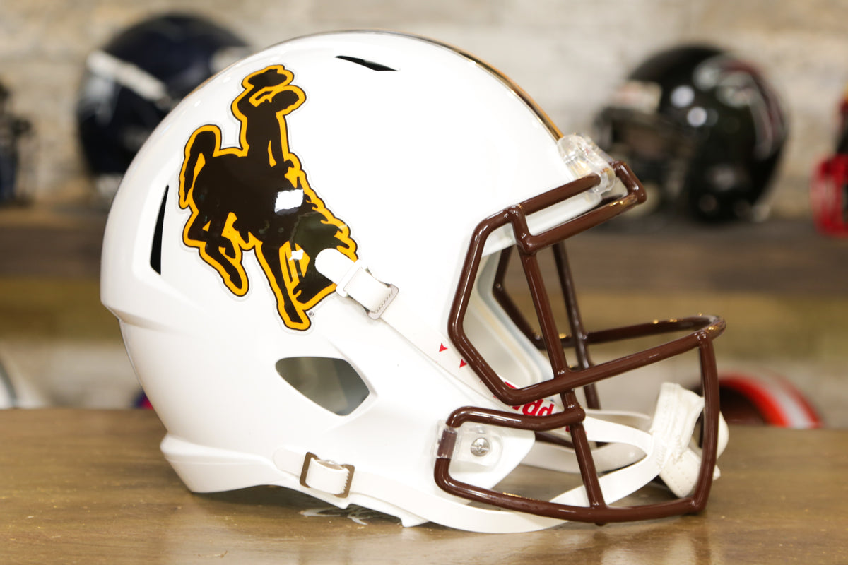 Wyoming Cowboys Riddell SpeedFlex Helmet - GG Edition – Green Gridiron, Inc.