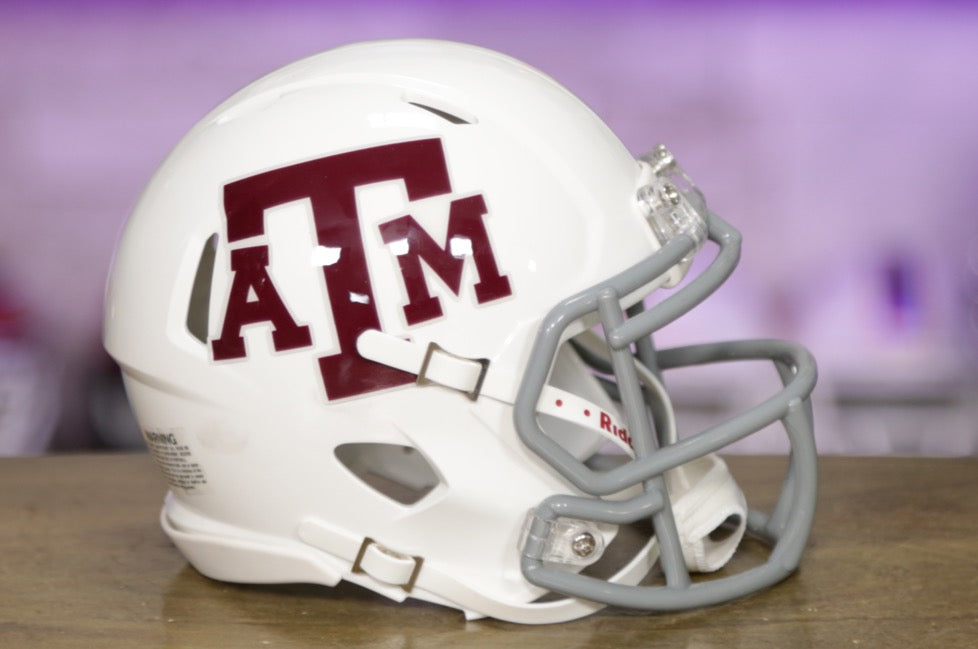 Texas A&M Aggies Riddell Speed Mini Helmet – Green