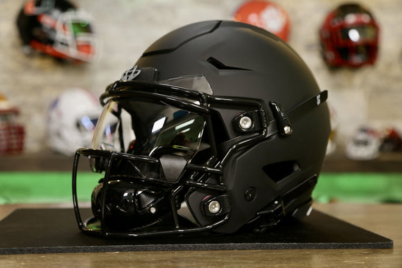 Mercer Bears White 2019-2023 Chrome Decals Riddell Speed