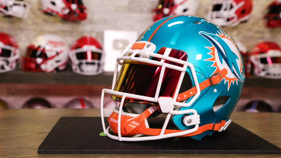 This Miami Dolphins Helmet Pops