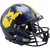 West Virginia Mountaineers Riddell Speed Authentic Helmet - Country Roads 2023