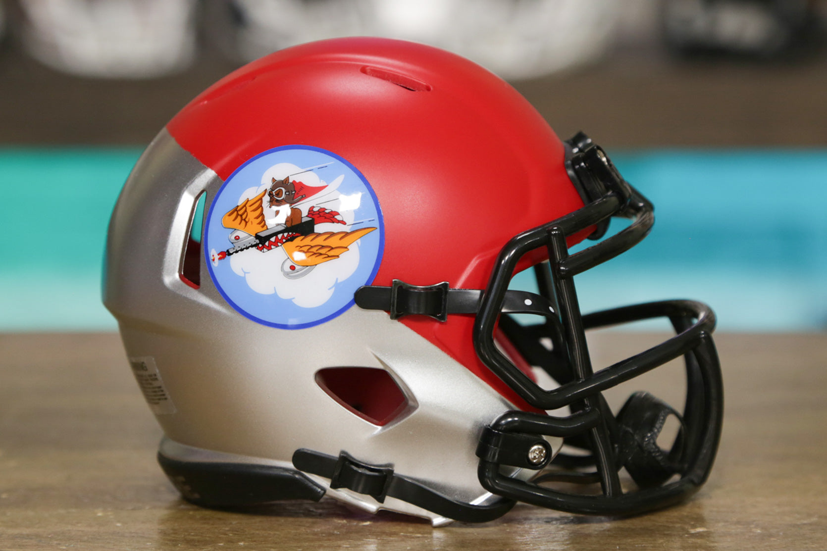 Air Force Falcons Riddell Speed Mini Helmet - Tuskegee 301st Edition