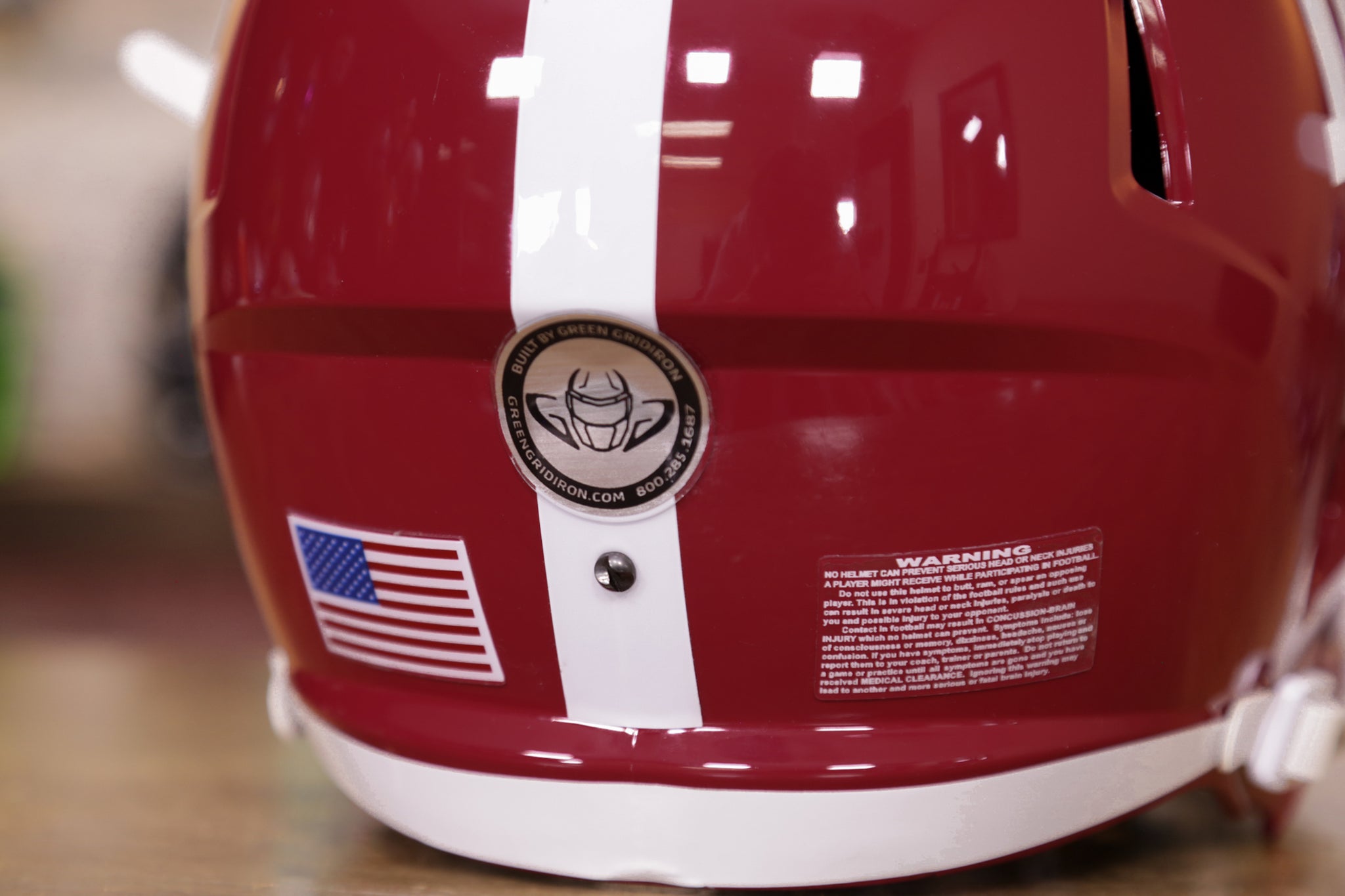 *RARE Limited Edition* Alabama Crimson Tide online Chrome Riddell Mini Helmet /2000 A