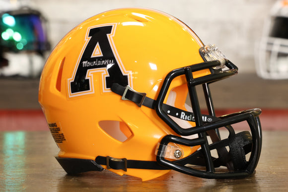 Appalachian State Mountaineers Riddell Speed Mini Helmet - Gold