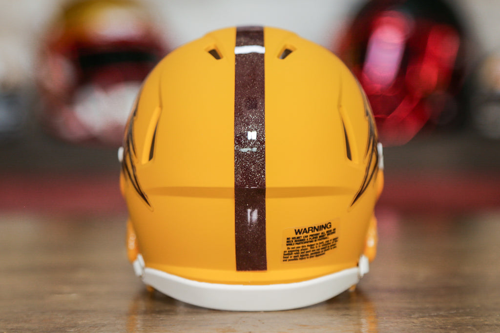 Arizona State Sun Devils Riddell Speed Mini Helmet - Desert Fuel with –  Engine30Sports