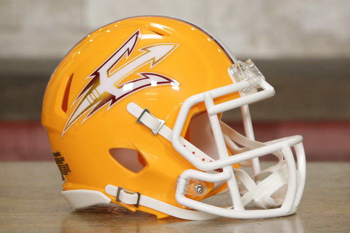 Arizona State Sun Devils Riddell Speed Mini Helmet - Gold Alternate