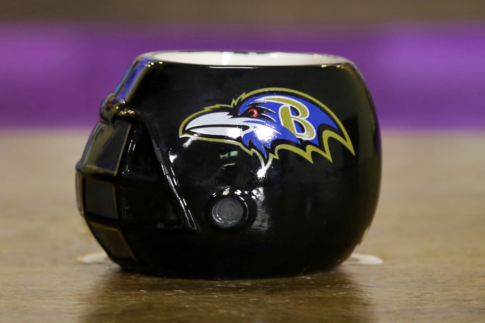 Baltimore Ravens - Ceramic Helmet Caddy – Green Gridiron, Inc.