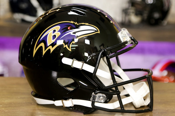 NFL Baltimore Ravens Issued Riddell Large Football Helmet *NOT a Replica*