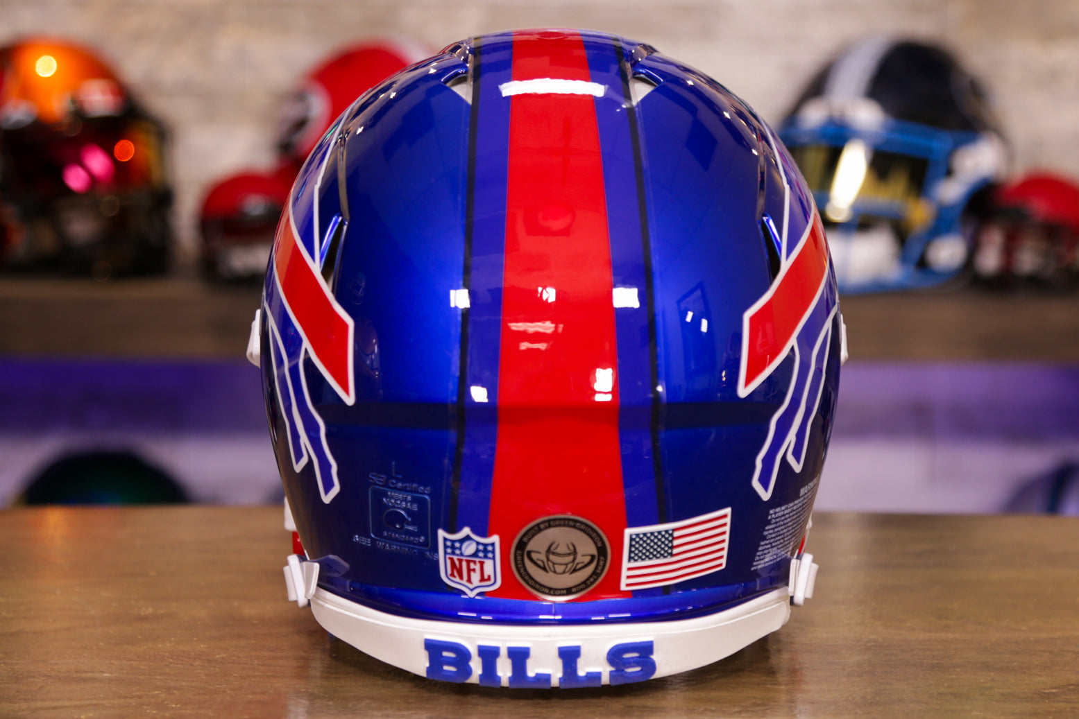 Buffalo Bills Riddell Speed Authentic Helmet - Flash – Green Gridiron, Inc.