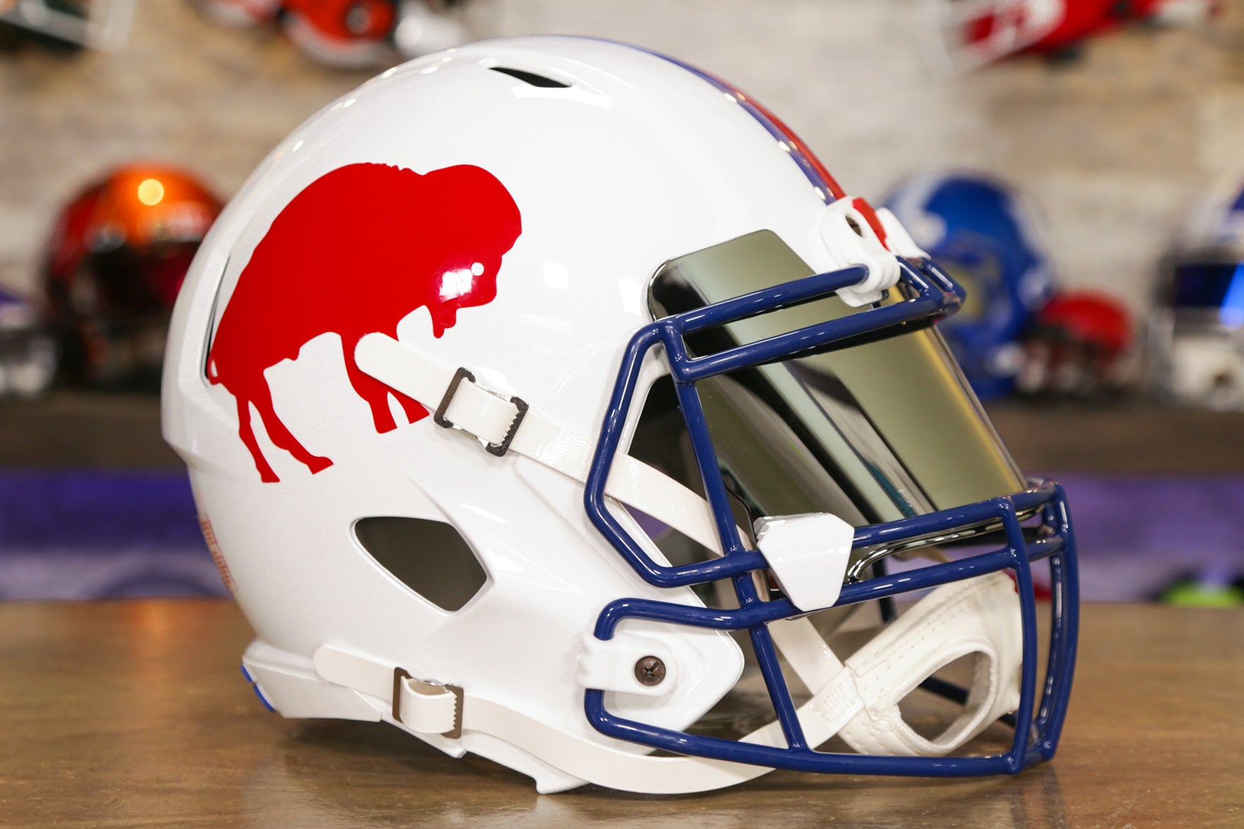 Buffalo Bills Riddell Speed Replica Helmet – Green Gridiron, Inc.