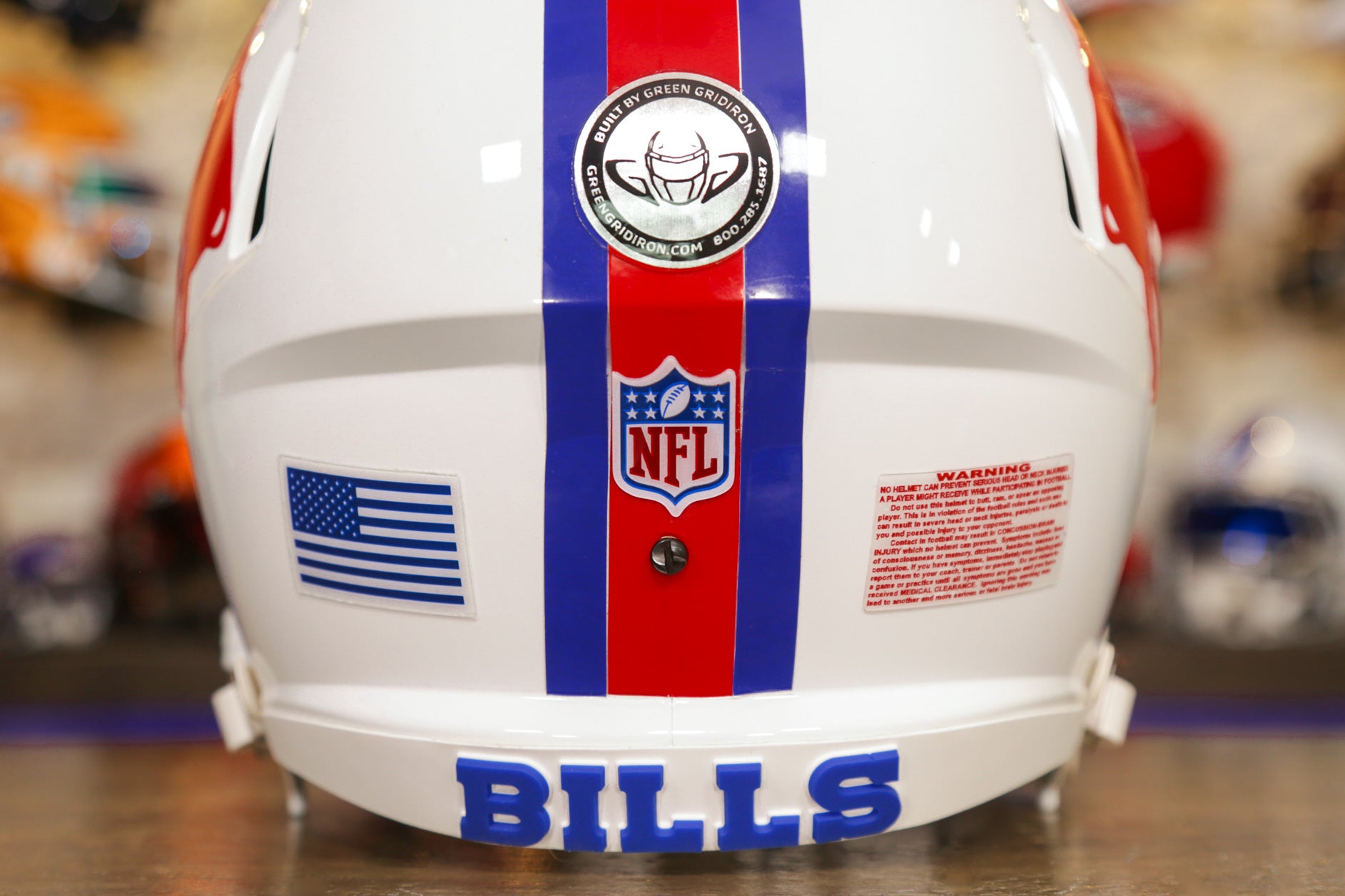 Buffalo Bills Riddell Speed Replica Helmet - GG Edition