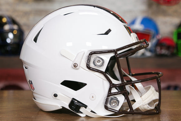 Cleveland Browns Riddell SpeedFlex Helmet - White Alternate