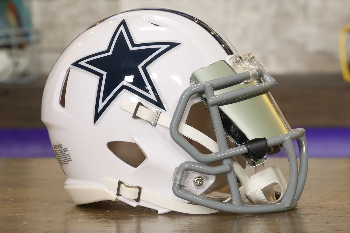 Dallas Cowboys Riddell Speed Mini Helmet - Alternate - GG Edition 0117 ...