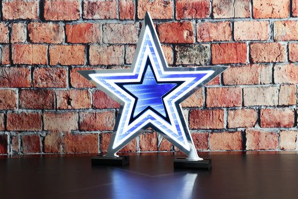 NFL LED Infinity Logo Light - Dallas Cowboys