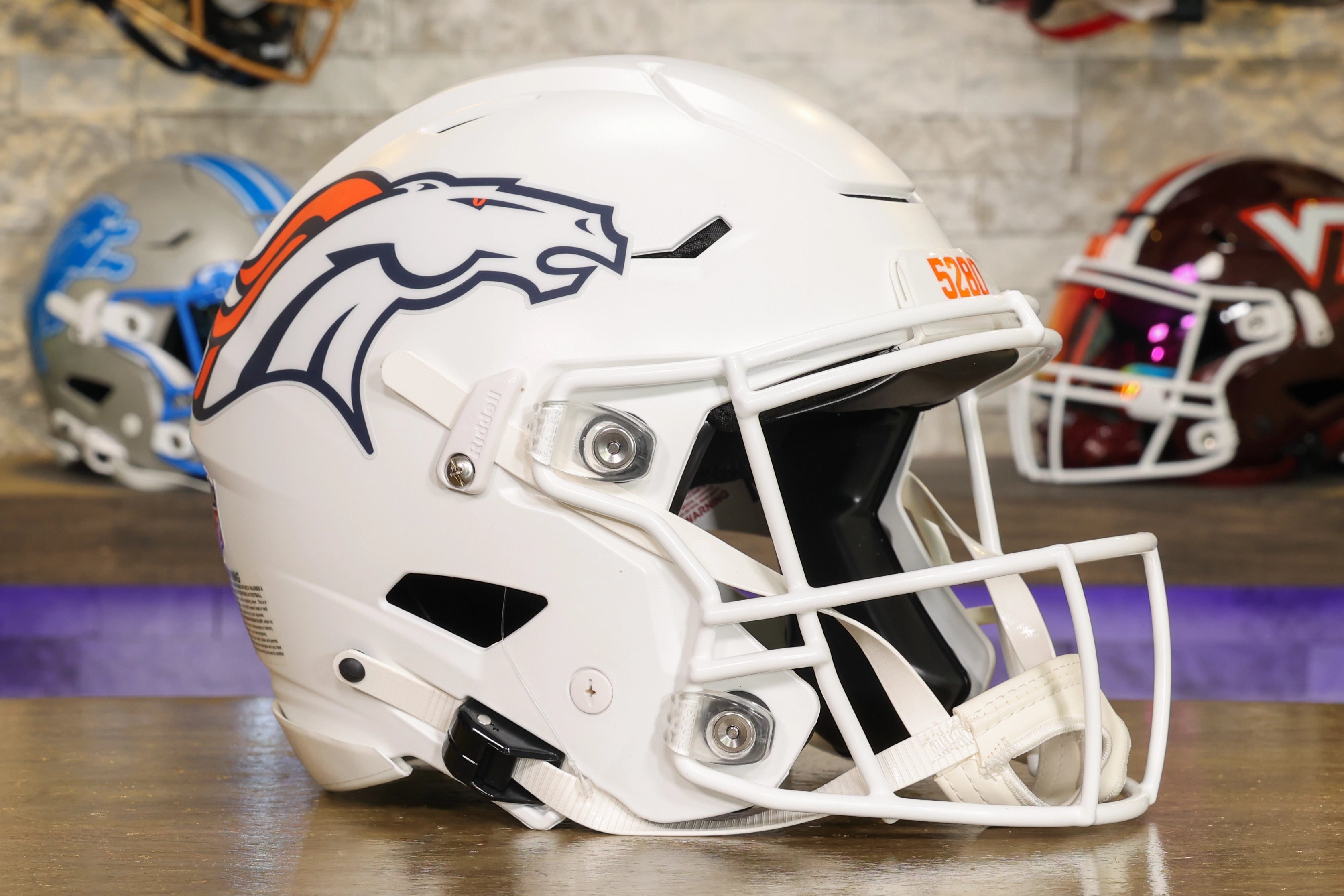 Denver Broncos Riddell SpeedFlex Helmet - Alternate #2