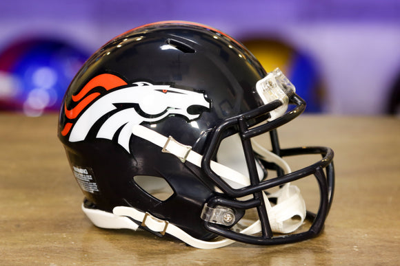 Denver Broncos Riddell Speed Mini Helmet - 1997 - 2023 Throwback