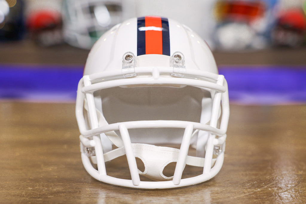 Denver Broncos Alternate WHITE Riddell Speed Mini Helmet (PRE-ORDER Ships  Late November)