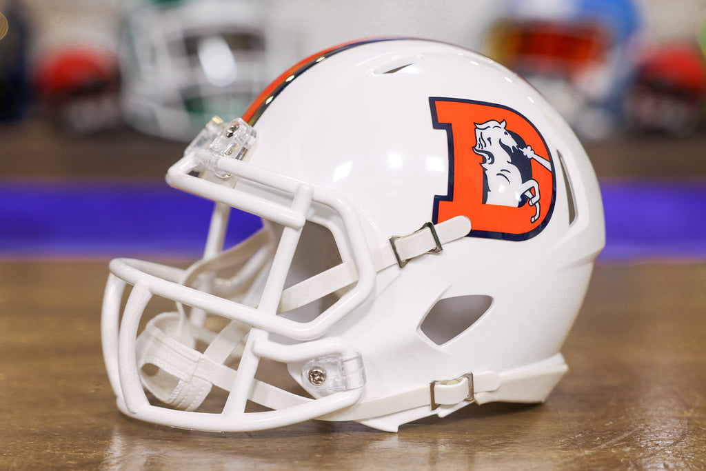 Broncos Riddell On Field Alternate Speed Mini Helmet 2023