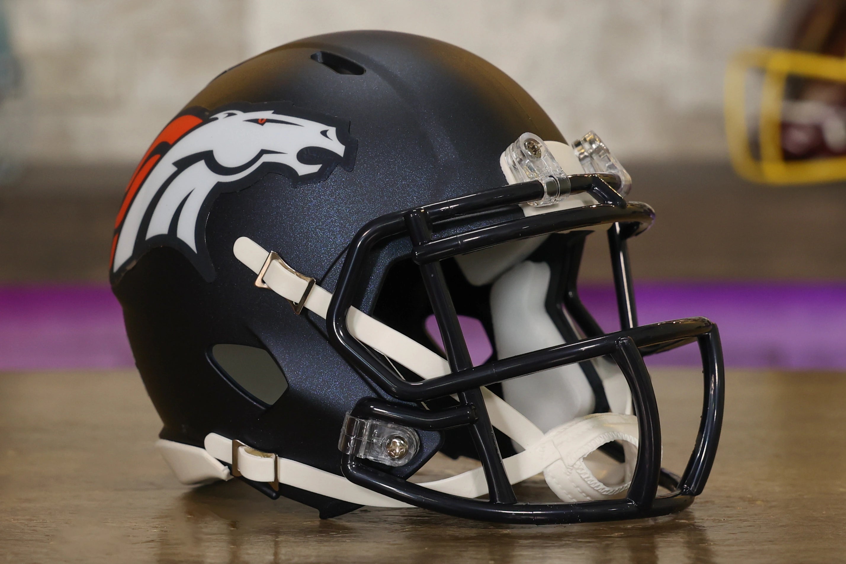 Denver Broncos Riddell Speed Mini Helmet